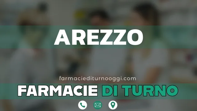 farmacie di turno aperte oggi arezzo