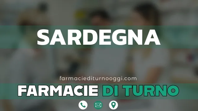 farmacie di turno aperte oggi sardegna