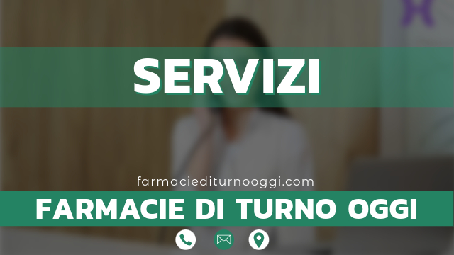 servizi offerti dalle farmacie di turno